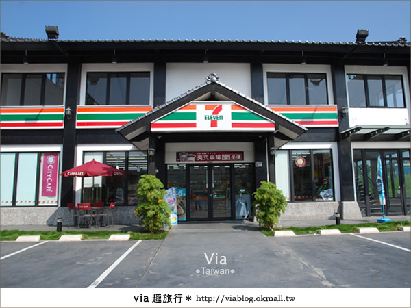 【南投】在台灣哪裡出現這麼日本味的7-11？