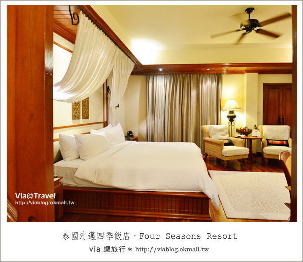 清邁住宿推薦》清邁四季飯店Four Seasons Resort Chiang Mai（住房篇）
