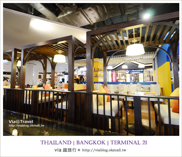 泰國自由行》TERMINAL 21＜21航站＞在百貨公司裡環遊世界！（上集）