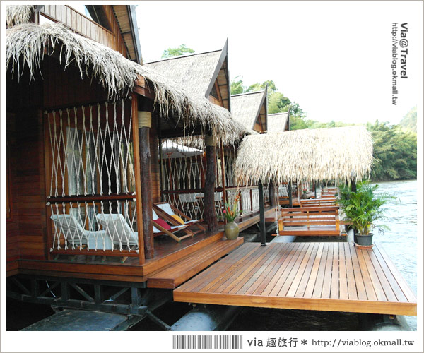 Via帶你玩泰國》泰國桂河之旅（上）～大象村、Jungle Raft水上旅館篇
