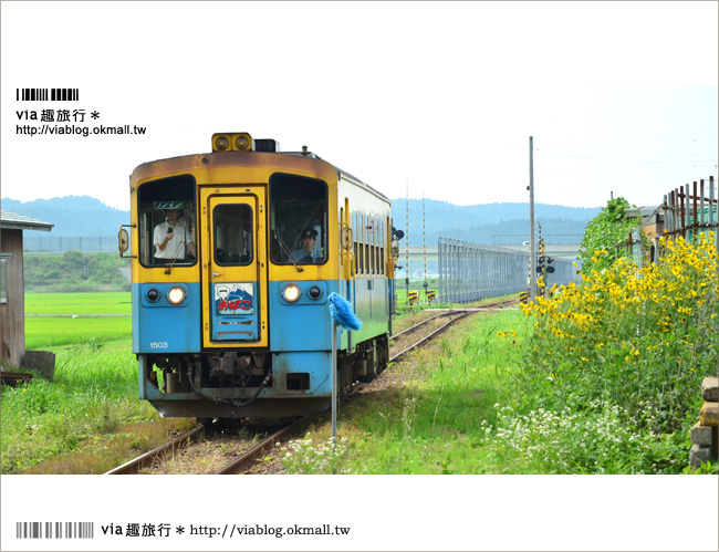 秋田鐵道旅行》via東北小旅行(7)美景慢慢遊：由利高原鐵道～鳥海山麓線