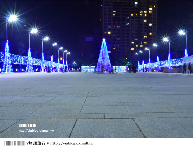 【台中耶誕節活動】來台中市政府～渡過夢幻的藍色耶誕節
