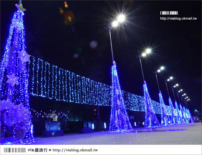 台中耶誕節活動》來台中市政府～渡過夢幻的藍色耶誕節