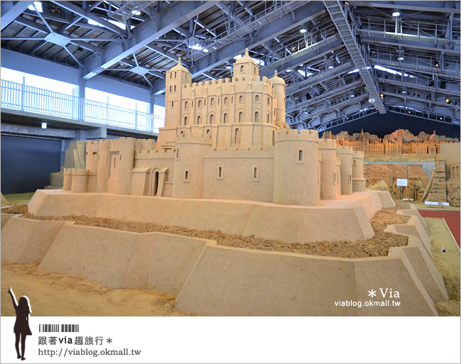 【鳥取旅遊景點】日本鳥取「砂之美術館」～可以維持一整年度的砂雕展！