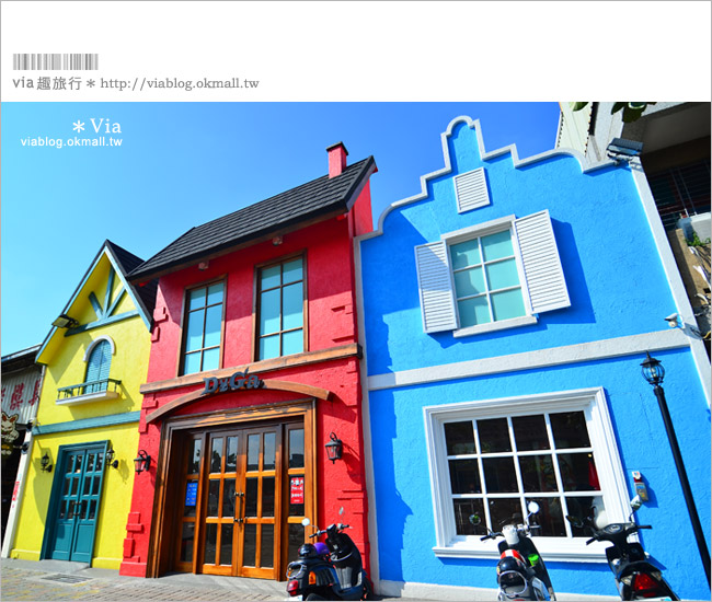台南景點》安平彩色屋「Doga香酥脆椒專賣店」～像極國外的童話小屋！