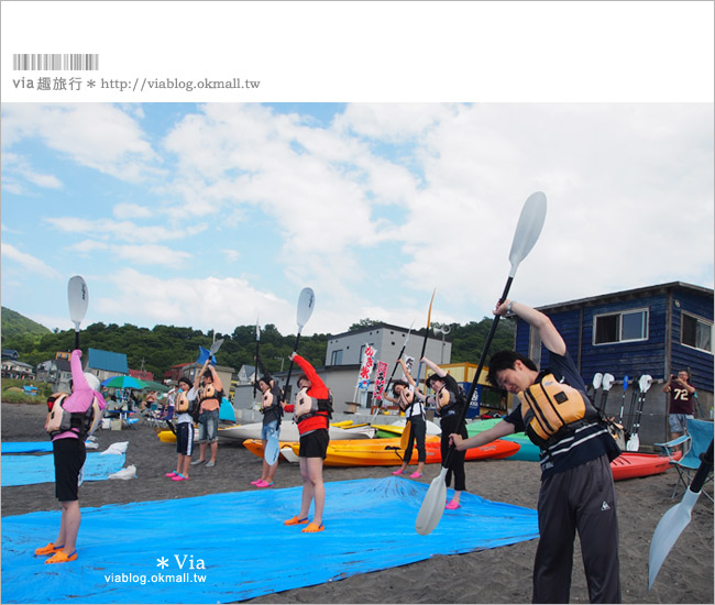北海道旅遊》塩谷海岸獨木舟之旅～夏季最驚豔的北海道玩法！