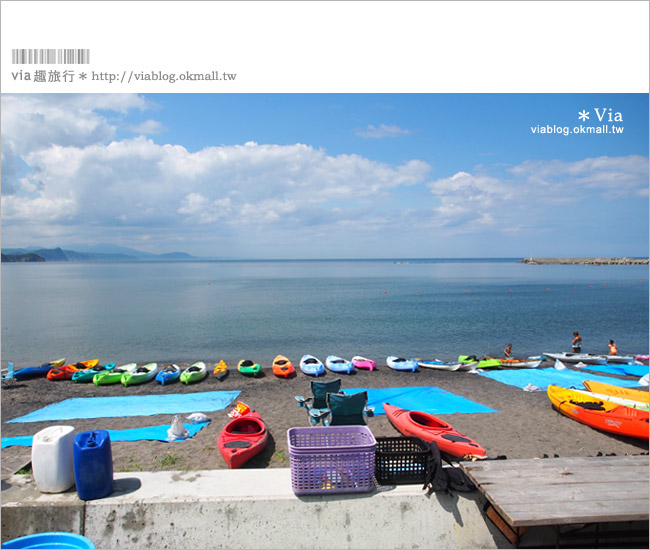 【北海道旅遊】塩谷海岸獨木舟之旅～夏季最驚豔的北海道玩法！