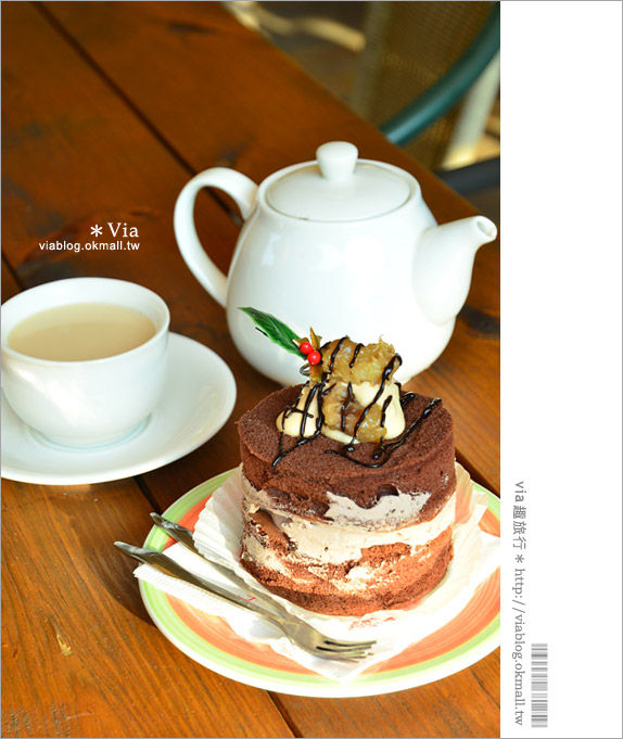 【新社美食推薦】安妮公主景觀餐廳～夢幻庭園風的下午茶選擇