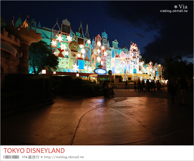 東京迪士尼樂園》Tokyo Disneyland（下）夜晚更美麗！樂園夜色＋聖誕節裝飾篇