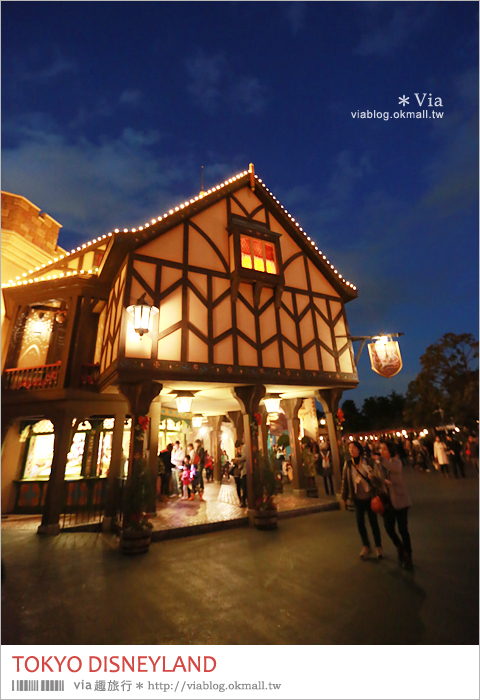 東京迪士尼樂園》Tokyo Disneyland（下）夜晚更美麗！樂園夜色＋聖誕節裝飾篇