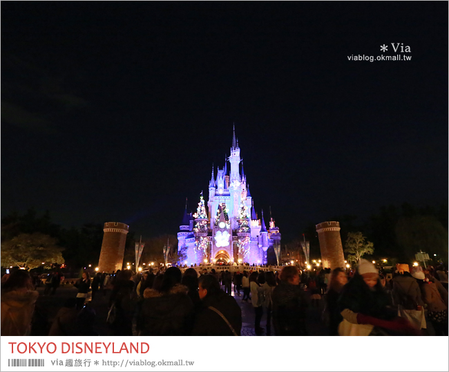 【東京迪士尼樂園】Tokyo Disneyland（下）夜晚更美麗！樂園夜色＋聖誕節裝飾篇