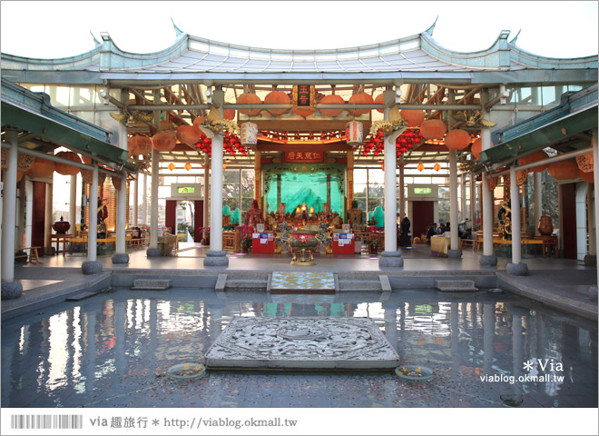 鹿港玻璃廟》鹿港玻璃媽祖廟「護聖宮」～全球第一座的玻璃媽祖廟