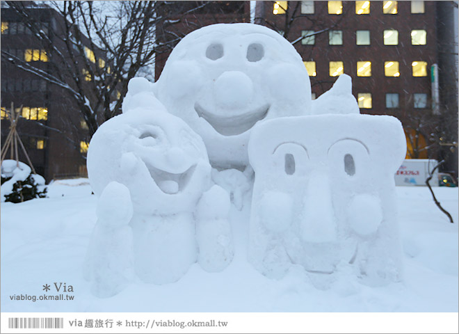 北海道雪祭》札幌雪祭～日本冬季最盛大的活動！冰雕雪雕超有看頭！