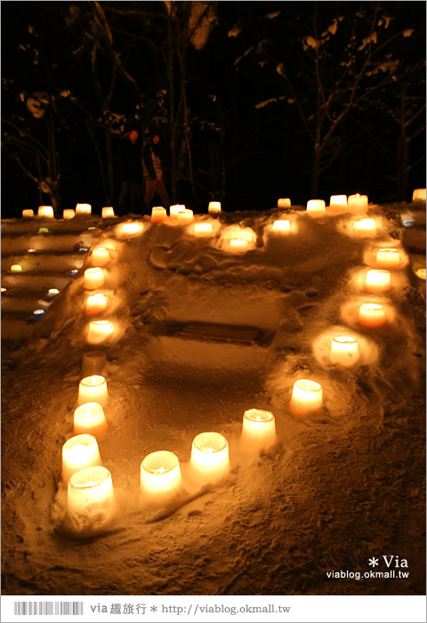 【札幌溫泉】定山溪溫泉～冬季限定／定山溪雪燈路／夜間浪漫點燈！