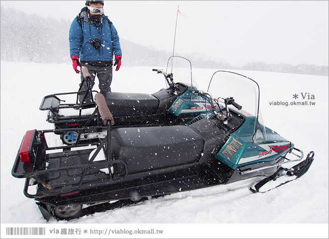 【北海道冬季旅遊】北海道雪上活動～White Isle超好玩的雪上摩托車初體驗！