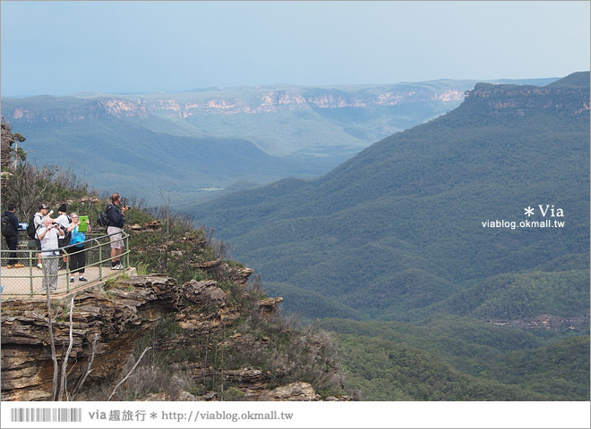 澳洲旅遊景點》藍山一日遊～三姐妹峰、回聲角及世界最陡的纜車之旅