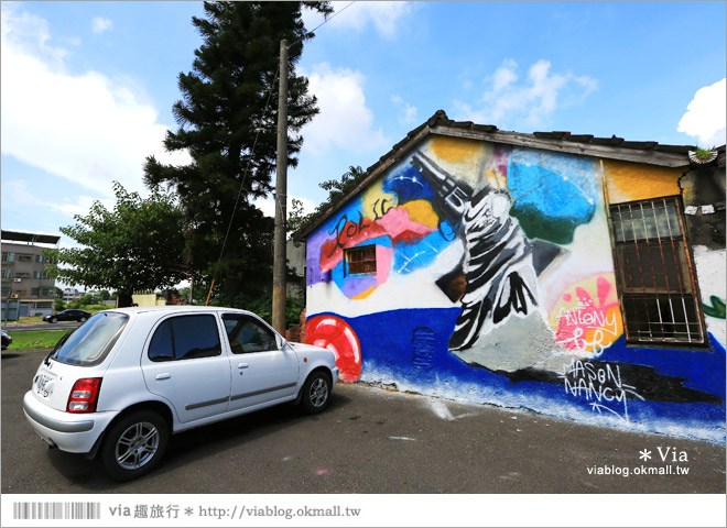 台南警察新村》警察彩繪村～全台第一座以警察為主題的迷你彩繪村！