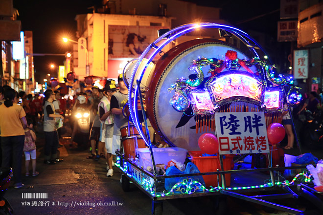 【南投旅遊】2014南投城隍聖誕文化祭《夜巡篇》／夜間遊行熱鬧又繽紛！