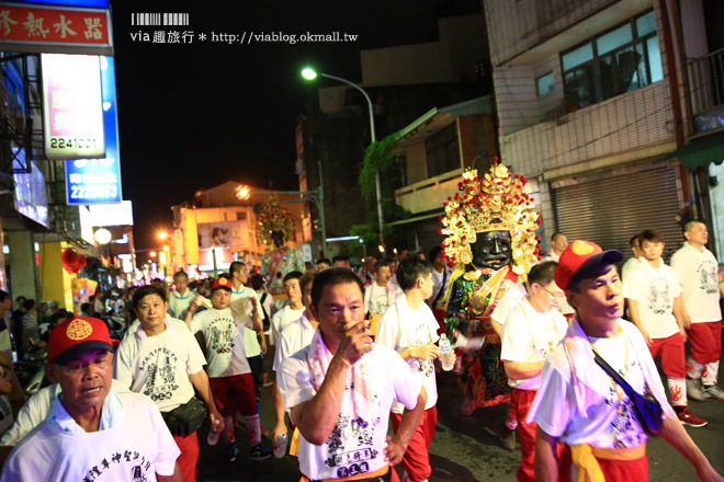 【南投旅遊】2014南投城隍聖誕文化祭《夜巡篇》／夜間遊行熱鬧又繽紛！