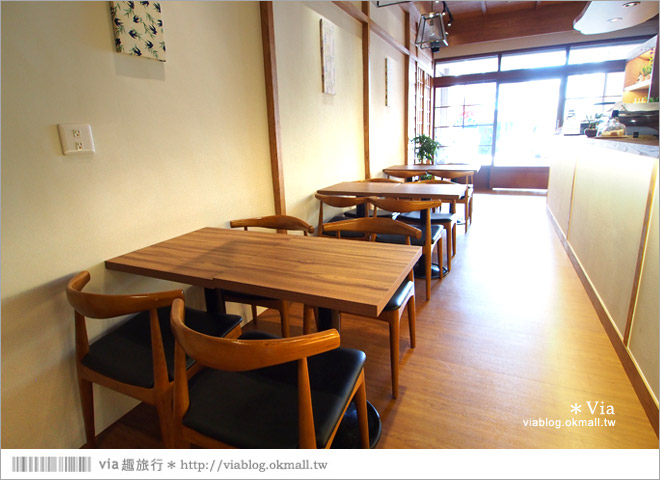 【台中下午茶餐廳】町家咖啡MACHIYA Cafe～市集一隅的日風小店、抹茶飄香好滋味！