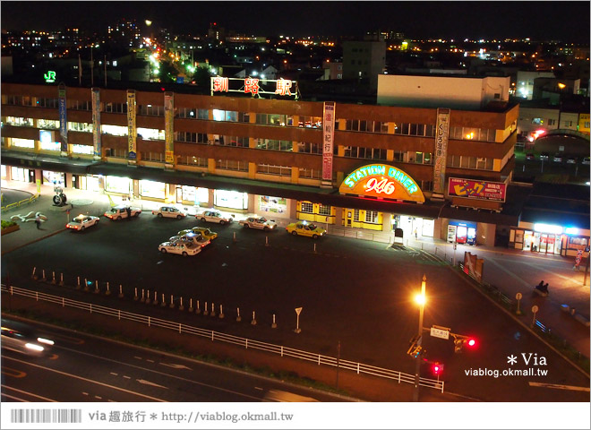 【釧路飯店推薦】ROUTE INN HOTELS～釧路車站斜對面，步行一分鐘即抵‧地點佳～