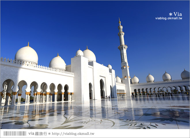 阿布達比旅遊》謝赫扎耶德大清真寺(Sheikh Zayed Grand Mosque)～超美！世界造價最高的清真寺