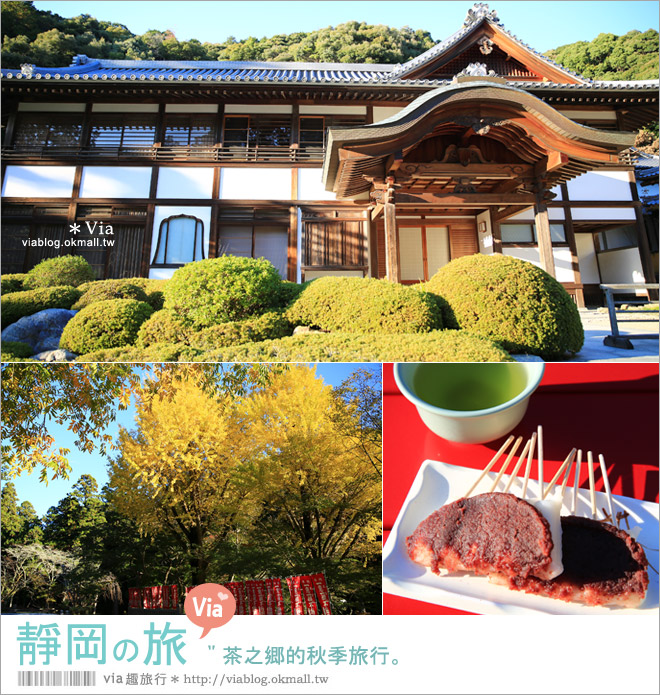 靜岡自由行程》靜岡旅遊～茶之鄉的秋季旅行《六日行程篇》跟著Via醬玩西靜岡！