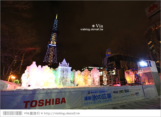 【北海道雪祭】北海道冬天旅遊景點：必去！札幌雪祭～夜賞雪燈好浪漫《夜晚篇》