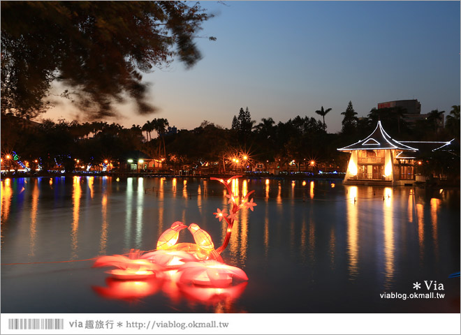 【2015台灣燈會】2015台中燈會～台中公園燈會搶先看！原來台中公園也可以如此璀璨！