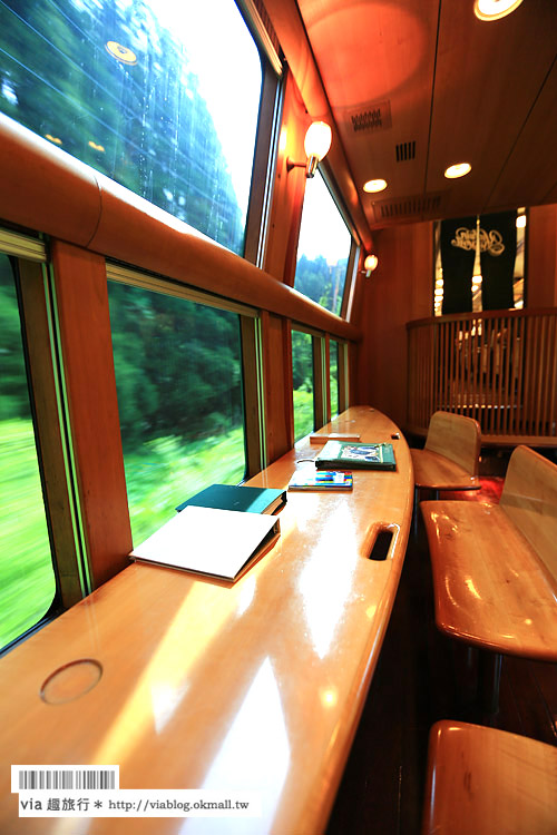 九州鐵道之旅》由布院之森列車～必搭！懷舊歐風的ゆふいんの森，濃郁風情好迷人！