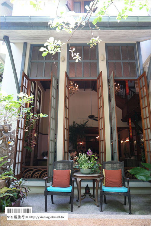 曼谷素食餐廳》Na Aroon Restaurant～擁有幽悠環境的老屋餐廳！泰式有機蔬食好好吃！