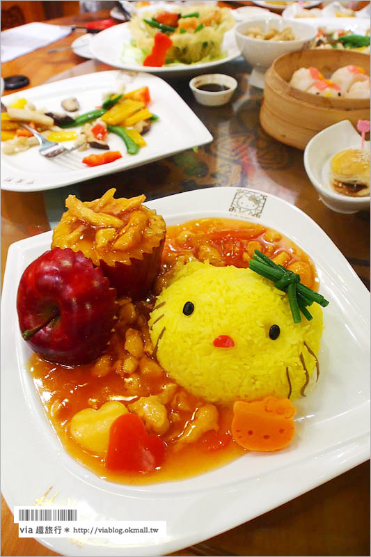 Kitty餐廳》香港Hello Kitty中菜軒～全球第一間的KITTY中餐廳，超萌登場！