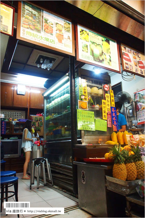 台南冰店推薦》台南水果店～泰成水果店．超人氣的瓜瓜冰（哈密瓜冰）好好吃！