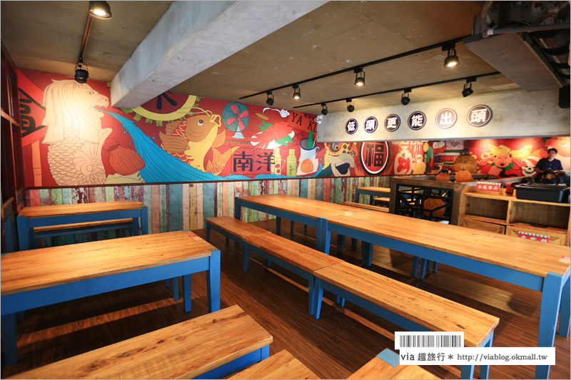 台中餐廳》金福氣南洋食堂(已歇業)～復古的懷舊風食堂＋令人回味的南洋美食！