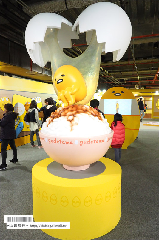【蛋黃哥懶得展】台北蛋黃哥展覽2015～蛋黃哥遊寶島！超萌新教主蛋黃哥來台囉！