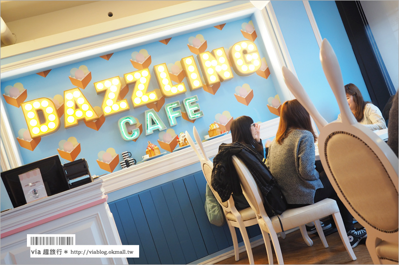 【台中甜點店】Dazzling Cafe&Restaurant玳思琳餐廳～台中旗艦店新登場，粉嫩夢幻店舖好迷人