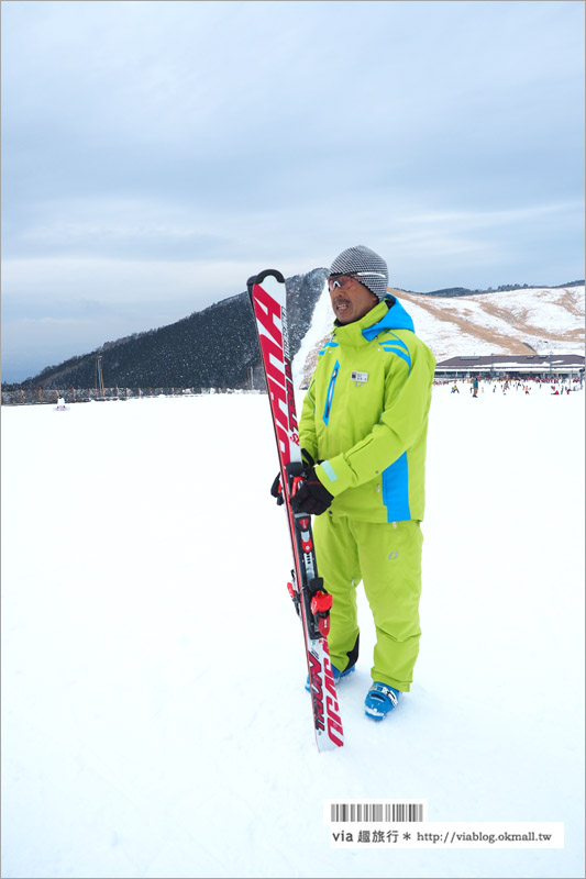 九州滑雪場》九重森林滑雪場～滑雪好好玩！來去體驗滑雪樂趣、再泡個＂筋湯溫泉＂好舒服！