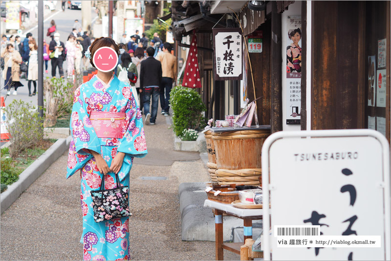 京都和服體驗》京都和服＋人力車推薦～超值的搭配行程！京都和服就跟著我醬穿！