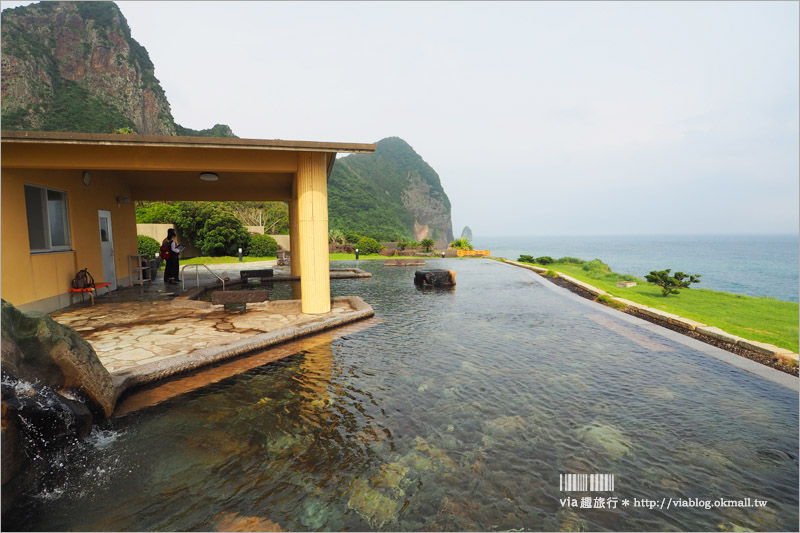 九州溫泉 》鹿兒島「指宿溫泉」：たまて箱温泉(Healthy Land露天浴池)～擁有無敵海景的第1名一日溫泉！