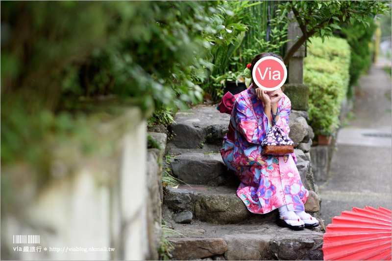 京都和服出租》花かんざし(花簪)浴衣／和服體驗～有中文！款式價位任選～一起來去變身京都美人！