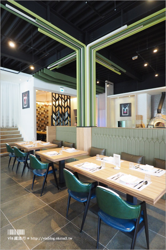 【台中聚餐餐廳推薦】卡索里拉義式餐廳～空間挑高舒適、帶著森林風的餐廳新選擇！
