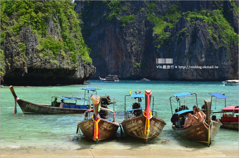 【泰國普吉島景點】PP島一日遊～搭船暢遊大、小PP島＋雞蛋島～李奧納多的電影就在這裡取景！