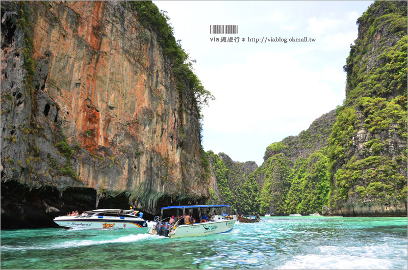 【泰國普吉島景點】PP島一日遊～搭船暢遊大、小PP島＋雞蛋島～李奧納多的電影就在這裡取景！