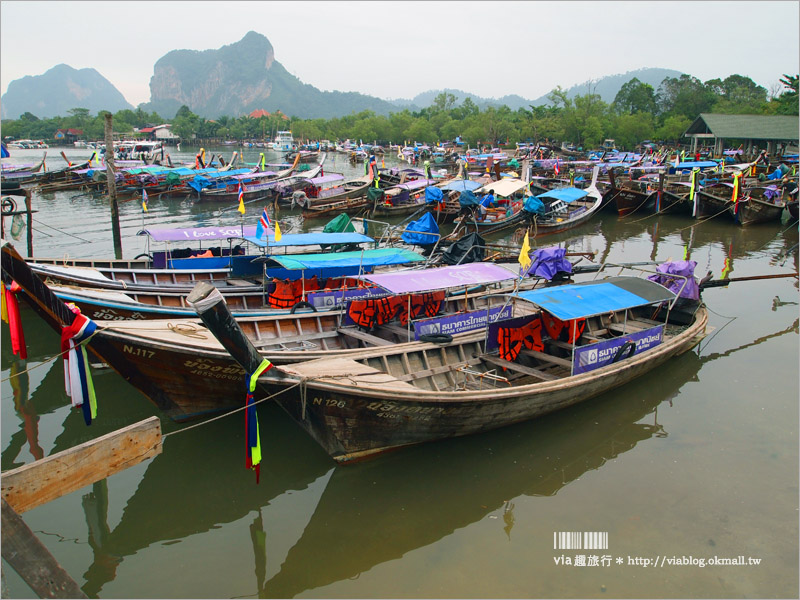 泰國海島旅行》喀比出海去～Ko Hong小島無敵碧綠的清澈海水及魚群‧浮潛、獨木舟自在玩！