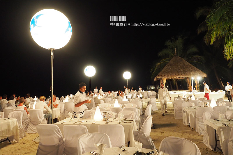 馬爾地夫卡尼島Party》Club Med卡尼島～沙灘上用餐超浪漫！每晚都有的Party好嗨森！