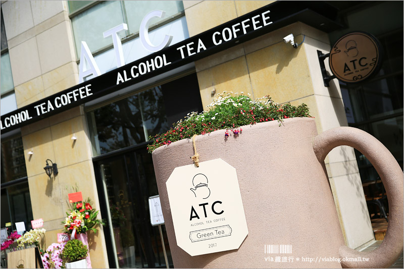 台中茶店》ATC‧ALCOHOL TEA COFFEE(已永久停業)～超大的馬克杯好吸睛！咖啡／珍奶／茶點