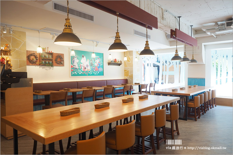 台北餐廳》Moomin Café嚕嚕米主題餐廳(已歇業)～全台首間嚕嚕米餐廳插旗大安區！來去療癒的森林小屋用餐趣！