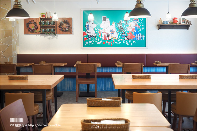 【台北餐廳】Moomin Café嚕嚕米主題餐廳～全台首間嚕嚕米餐廳插旗大安區！來去療癒的森林小屋用餐趣！
