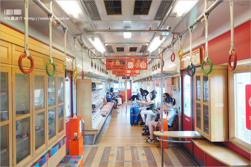 和歌山旅遊》玩具電車～好酷！列車上有扭蛋機！和歌山電鐵貴志川線一日遊(2)
