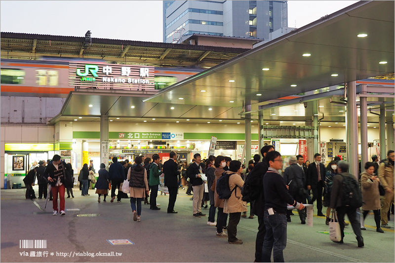 東京一蘭拉麵》一蘭拉麵(中野店)～新宿下一站！這間不用排隊好方便！順便逛藥妝血拼去！